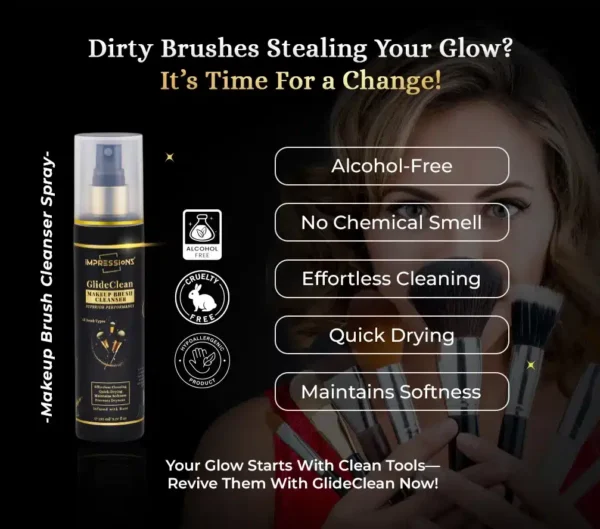 Alcohol-Free Makeup Brush Cleanser