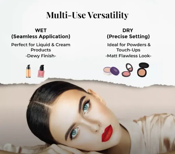 Triangle Powder Puff Set