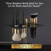 All-In-One Premium 360° Makeup Brush Holder & Drying Rack