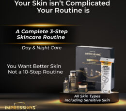 3-Step Skincare Routine Set For Glowing Skin Day And Night With Micellar Water Snail Serum And Moisturizer For Smooth Radiant Skin