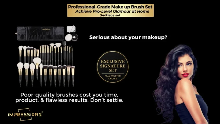 Why Impressionz® Makeup Brush Set Is A Game-Changer For Pros &Amp; Beginners