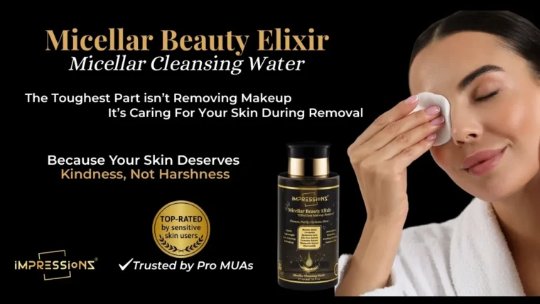 Why Beauty Experts Love Impressionz® Micellar Water For Makeup Removal