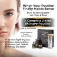 3 Step Skincare Set For Smooth Glowing Skin Day And Night Routine To Hydrate Balance Skin Texture And Help Makeup Apply Better Safe For Sensitive Skin