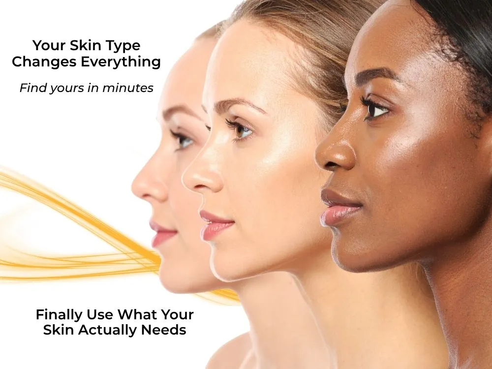 Skin Type Test To Identify Your Skin Type And Get Personalized Skincare Routine And Recommendations